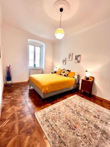 Suite Mitteleuropa private parkingにあるベッド