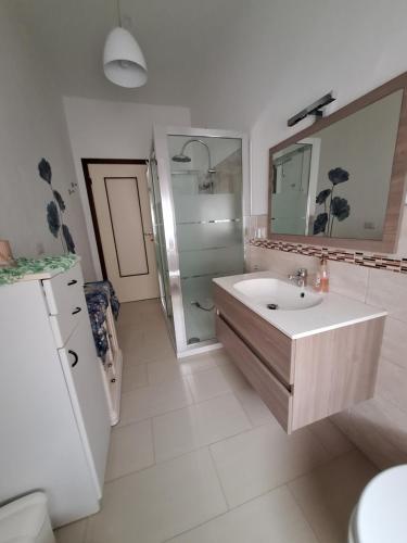 Koupelna v ubytování A casa da Pina