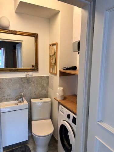 Kúpeľňa v ubytovaní Apartament centrum Szczytno Mazury