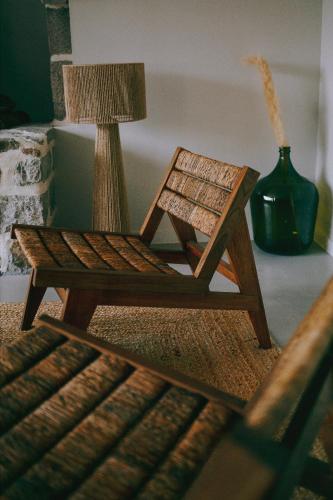 Ruang duduk di Maisons Bodenn - Lesconil
