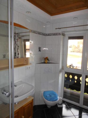 Koupelna v ubytování Ferienwohnung Schwaiger
