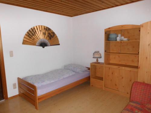 Postel nebo postele na pokoji v ubytování Ferienwohnung Schwaiger
