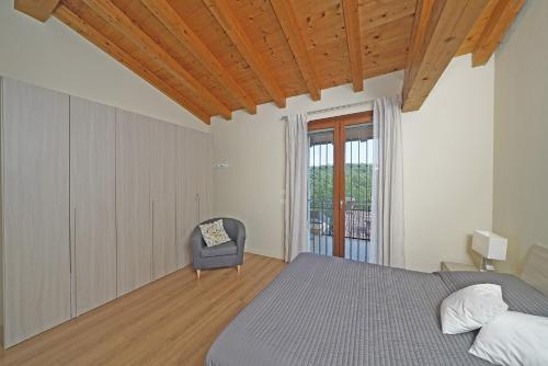 Ένα ή περισσότερα κρεβάτια σε δωμάτιο στο Residence Albatros by Wonderful Italy