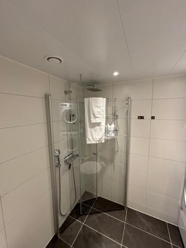 Vannituba majutusasutuses Rom m/bad i Bodø sentrum