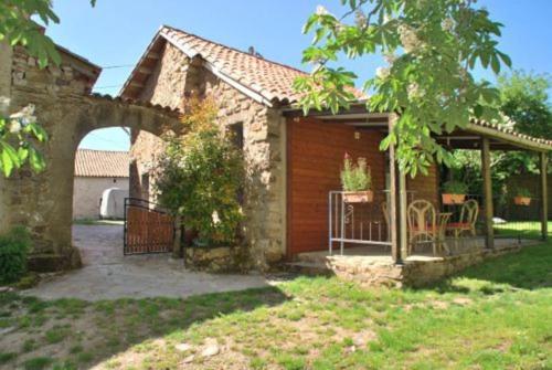 Zahrada ubytování Gîte le fournil du camping de la Mouline