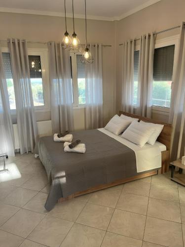 Letto o letti in una camera di Jacque's Boutique Suite