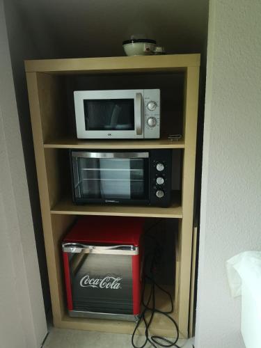 Kuchyň nebo kuchyňský kout v ubytování Privatzimmer bei Paulchen