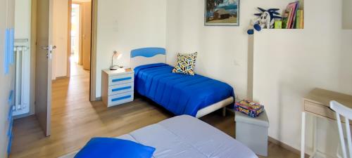 Ένα ή περισσότερα κρεβάτια σε δωμάτιο στο Residenza La Ruota Calla