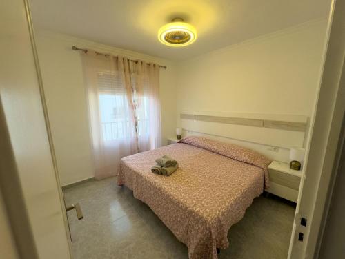 Postel nebo postele na pokoji v ubytování Casa en Torrox, España