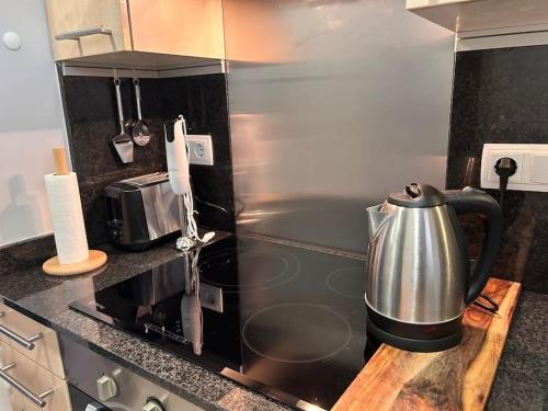 Dapur atau dapur kecil di Apartamento En el Port dAro by Host&Joy