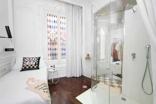 Kúpeľňa v ubytovaní Chic & Basic Born Boutique Hotel