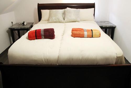 Ένα ή περισσότερα κρεβάτια σε δωμάτιο στο Caro Apartment B