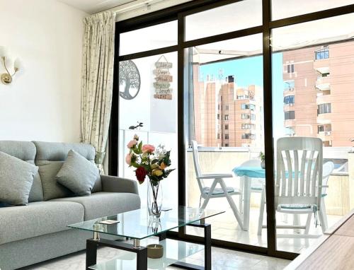 Central Fuengirola Studio Apartment with a Sea View