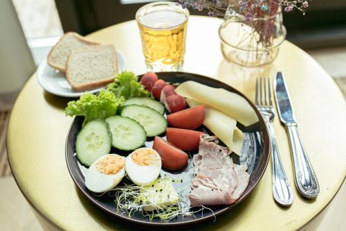 Jídlo v vily nebo okolí