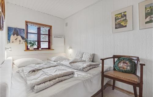 Katil atau katil-katil dalam bilik di Holiday Home Tjørnevænget Broager Iii