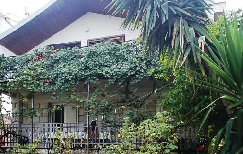 un edificio con un montón de plantas creciendo en él en Nice Apartment In Utjeha With Kitchen, en Utjeha