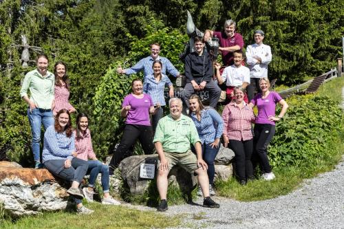 Clientes alojados en Panoramagasthof Kristberg