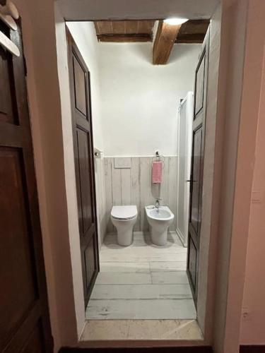 Koupelna v ubytování Casa Patrizia