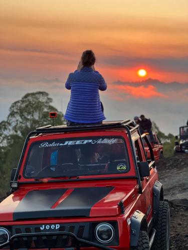 Landskap semula jadi dekat dengan lodge