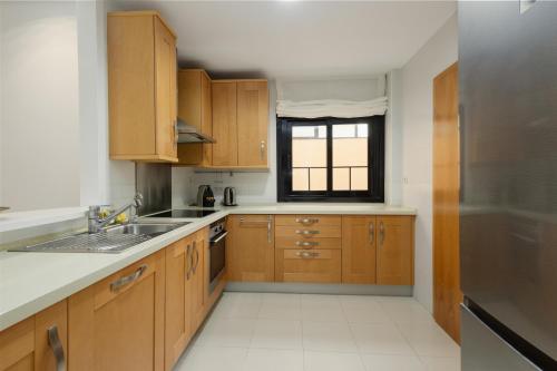 3 bedroom apartment, with private garden and terrace, in Puerto Banús