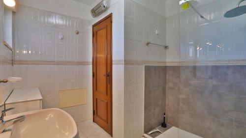 Phòng tắm tại Manta Rota Mar Apartamento