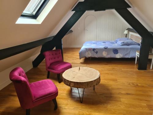 Chambre au calme et une chambre supplémentaire à partir de la 3ème personne