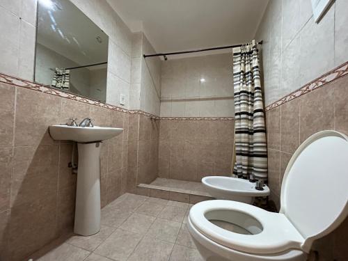 Un baño de Hotel Lua