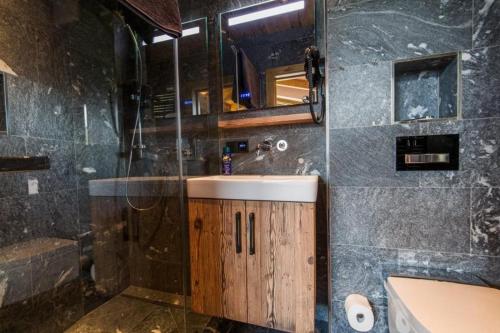 Ένα μπάνιο στο Nationalpark Chalet Weissspitze