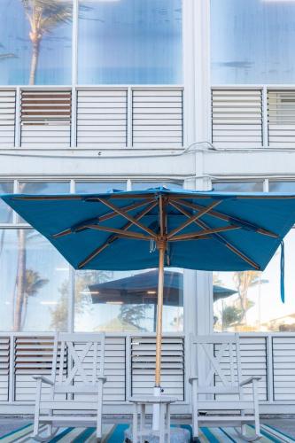 Balkón nebo terasa v ubytování Maui Beach Hotel