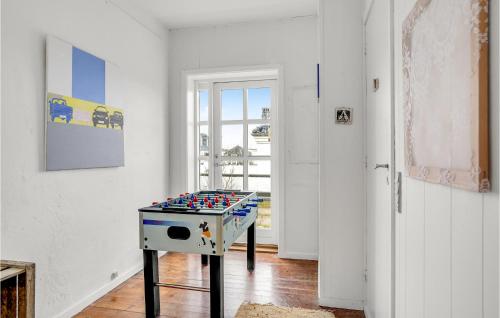 a room with a table with legos on it at Awesome Home In Martofte With Wifi in Martofte