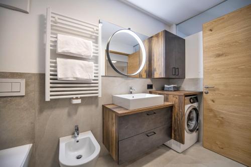 Ένα μπάνιο στο Apartment Villa Hetty 2