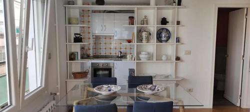 Køkken eller tekøkken på Charming Apartment in Vigo - 45 m² - Garden View