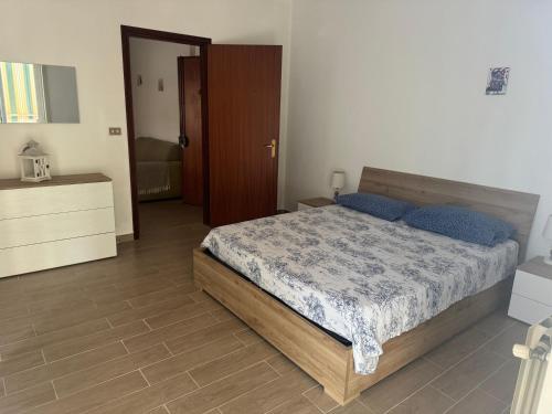 Ένα ή περισσότερα κρεβάτια σε δωμάτιο στο Casa Sole Sofiè