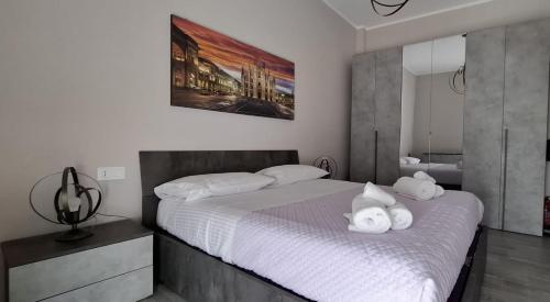 Postel nebo postele na pokoji v ubytování Casa Aria