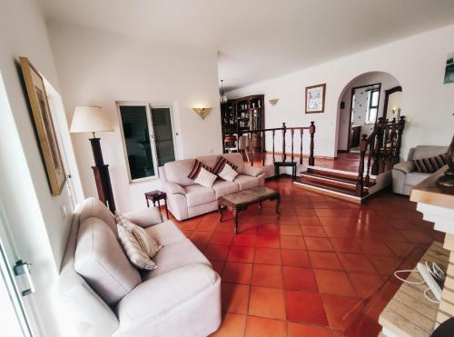 Χώρος καθιστικού στο Quinta do Rosal
