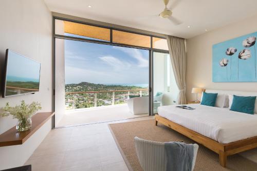 Postel nebo postele na pokoji v ubytování The Ridge