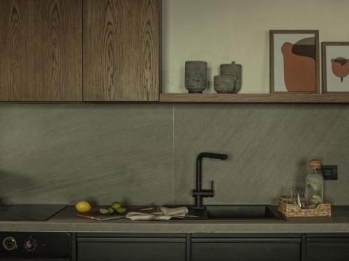 Dapur atau dapur kecil di Peliva Nature Suites