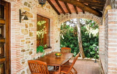 A garden outside Vigna Dante