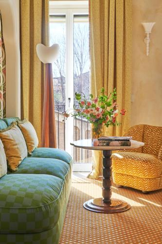 Et opholdsområde på Casa Monti Roma