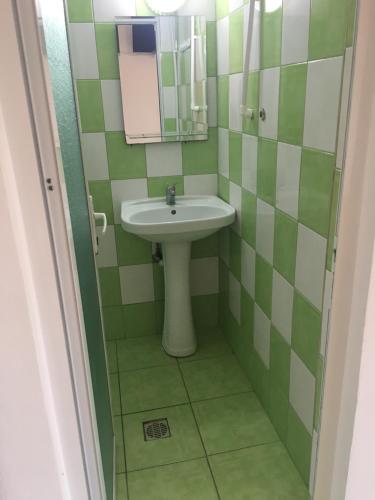 Koupelna v ubytování Casa Kaly