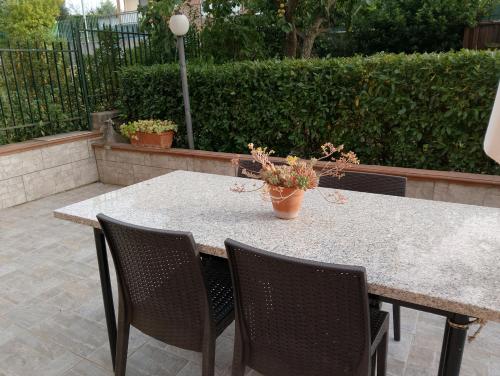 Un balcón o terraza en B&B Nausica