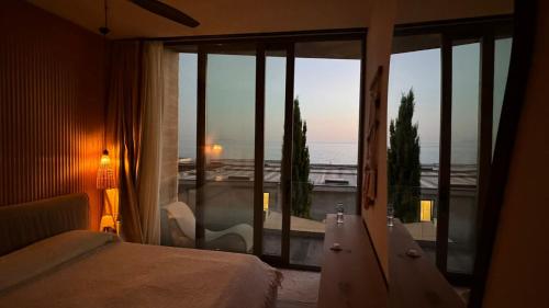Llit o llits en una habitació de Premium Villa