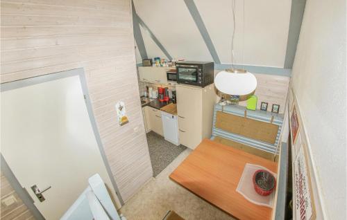 Kuchyň nebo kuchyňský kout v ubytování Ferienhaus 109 In Kirchheim