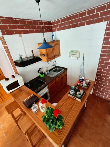 Kuchyň nebo kuchyňský kout v ubytování Casa DaSara