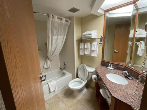 Ένα μπάνιο στο Quality Inn & Suites