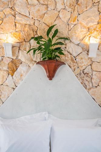 Starlight Luxury Seaside Villa & Suitesにあるベッド