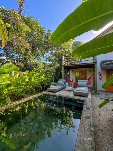 Κήπος έξω από το Villas de Gaia Hotel Boutique