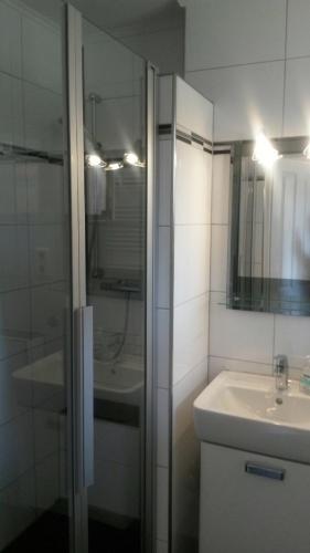 Koupelna v ubytování Ferienwohnung Steffens Hahnenklee