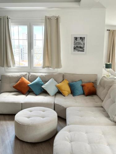 Istumisnurk majutusasutuses Luxurious Penthouse Studio with Private Terrace - Grand Central House