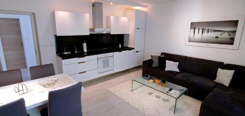 Kuchyň nebo kuchyňský kout v ubytování Apartment Antinous Split